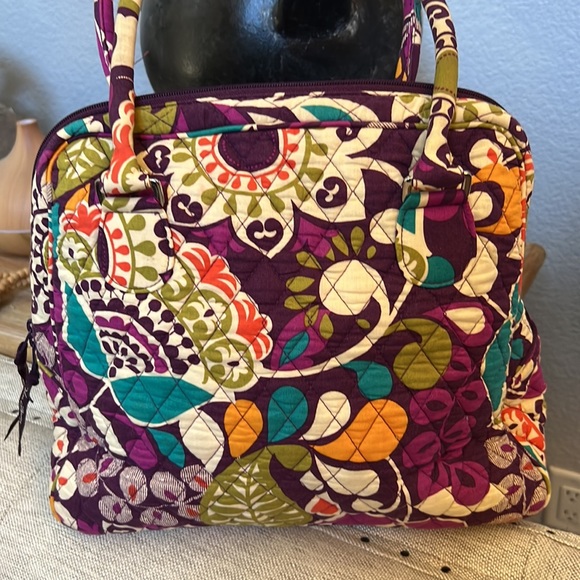 Vera Bradley Vintage Grand Weekender Carry Bag - Picture 4 of 7